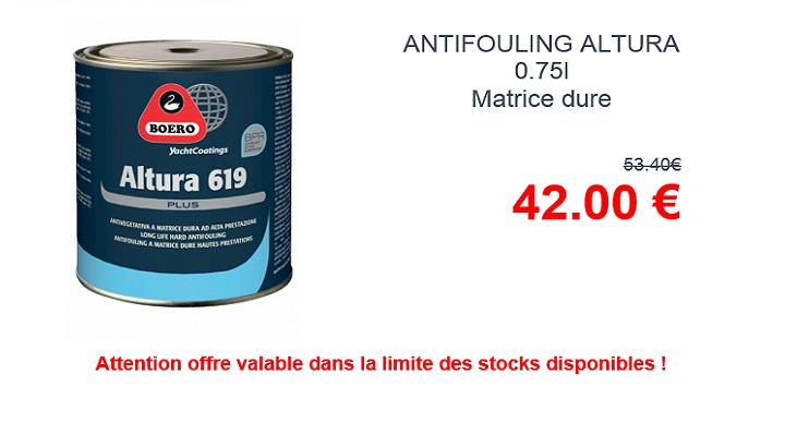 Altura 0.75 prix