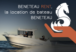 La location de bateau à moteur par BENETEAU