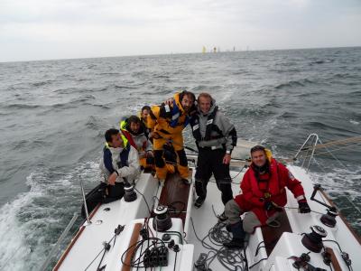 Tour de Belle Ile 2011- 486 bateaux sur la ligne !