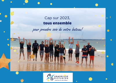 Tous ensemble pour prendre soin de votre bateaux - bonne anne 2023 !