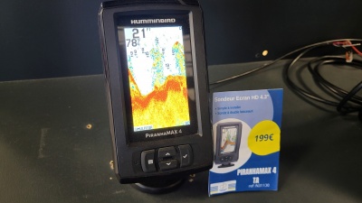 Humminbird PIRANHAMAX 4 TA HD 4.3"